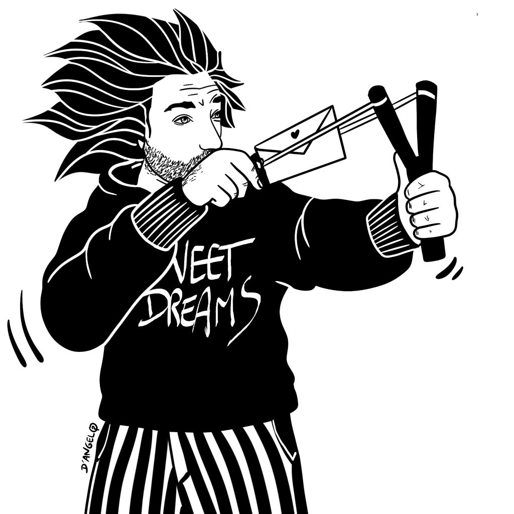 Illustration newsletter de l'artiste