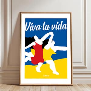Affiche Viva la Vida