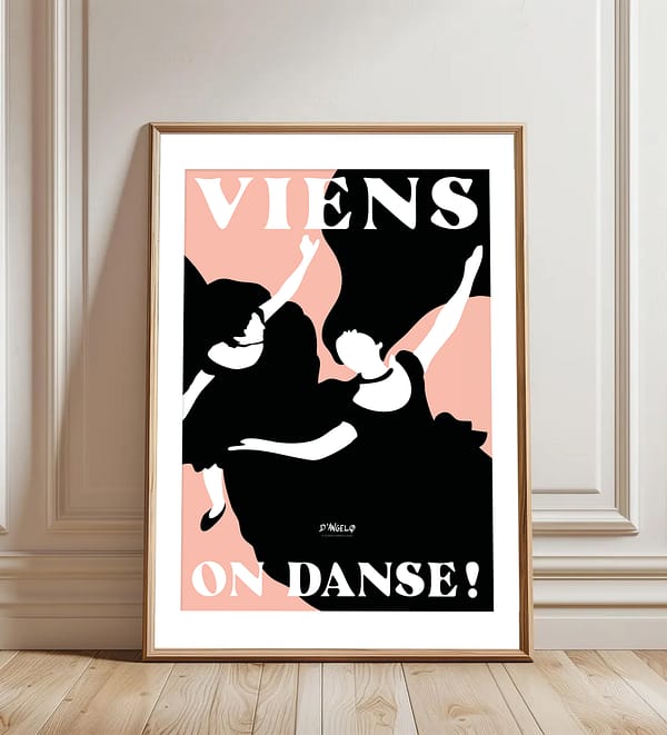 Affiche viens on danse